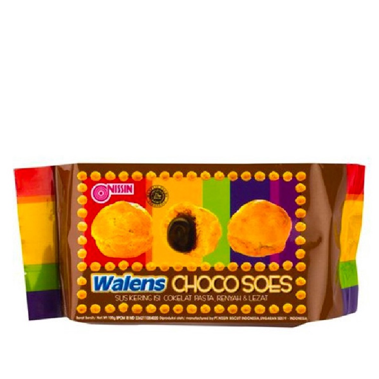 

FLASH SALE Nissin Wallens Choco Soes 2 x 1 gr