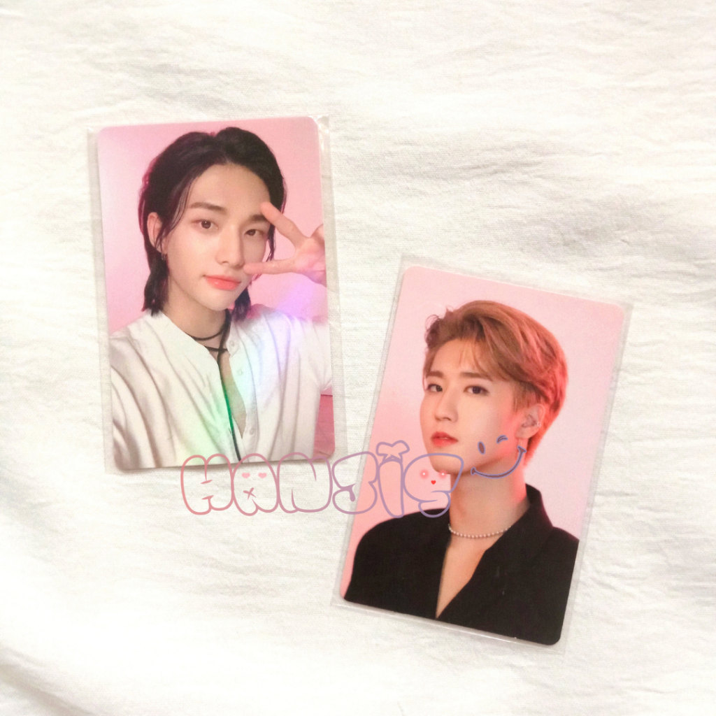 Photocard Nacific Stray Kids R3 Hyunjin & R5 Han Jisung