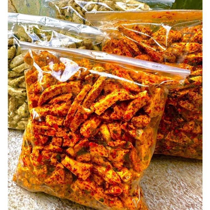 

BEST SELLER BASRENG PEDAS DAUN JERUK 5GR RENYAH BUMBU MELIMPAH
