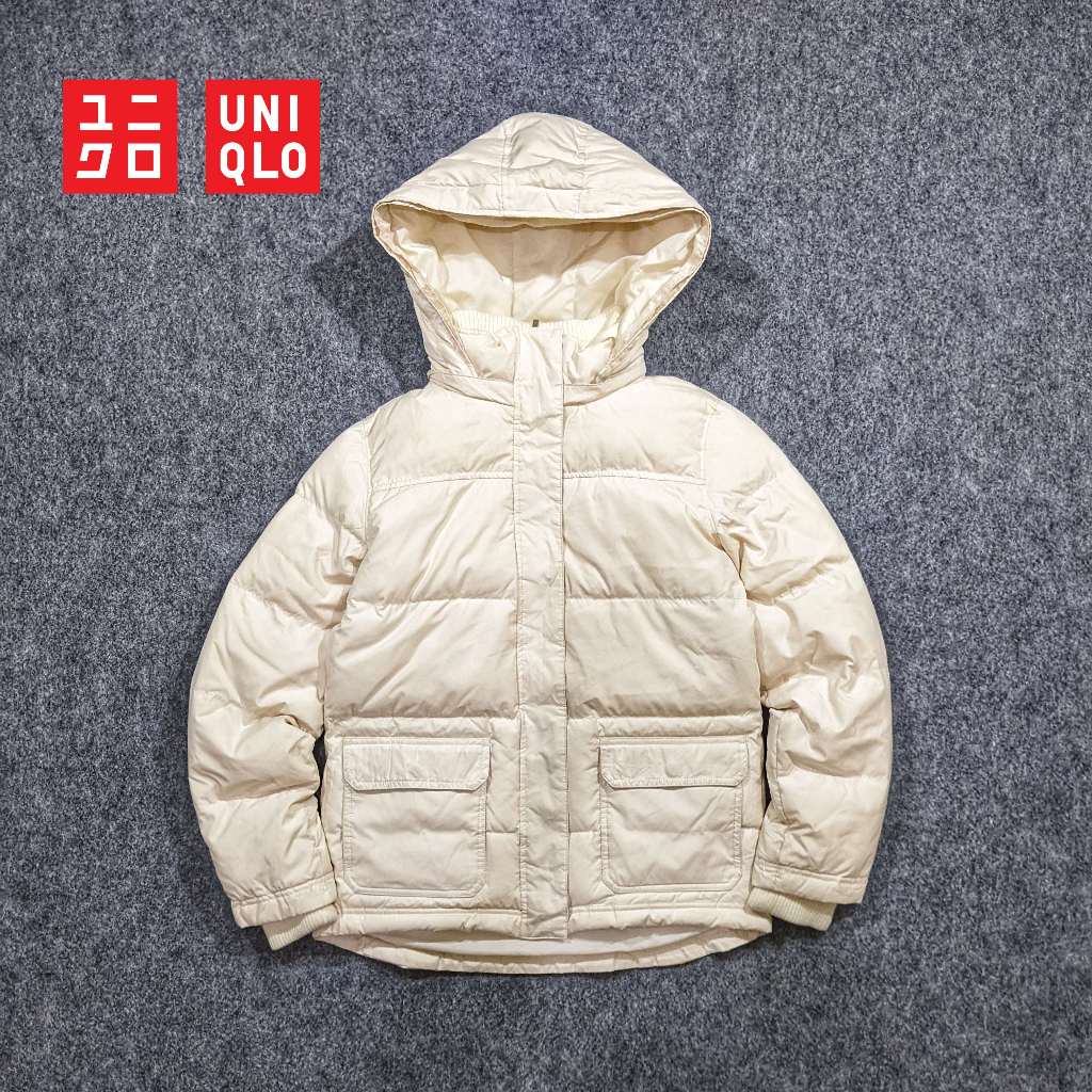 Uniqlo Bulang - Jaket Outdoor Pria Wanita Bulu Angsa Gunung Goose Down Second Bekas Original - JX919