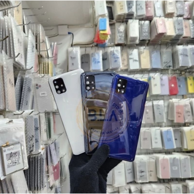 CASING KESING- BACK CESING HOUSING FULLSET BACKDOOR + BEZEL SAMSUNG GALAXY M51 M515F
