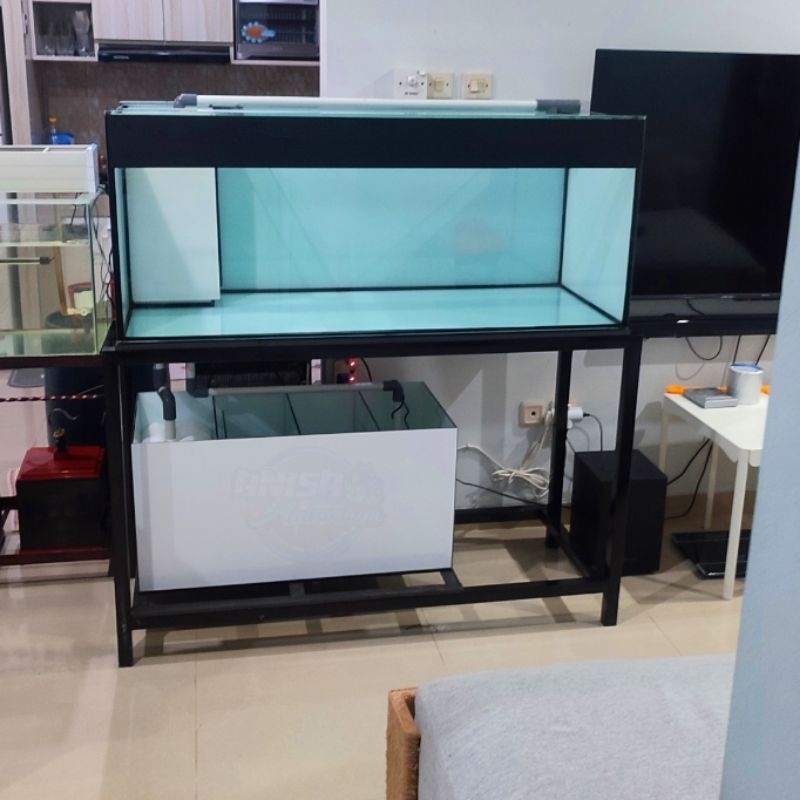 PAKET AQUARIUM 120X50X50 SUMP FILTER