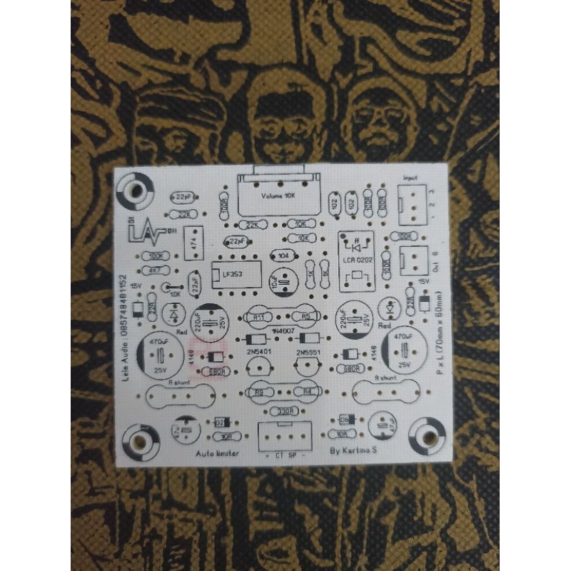 pcb Auto limiter + inbal