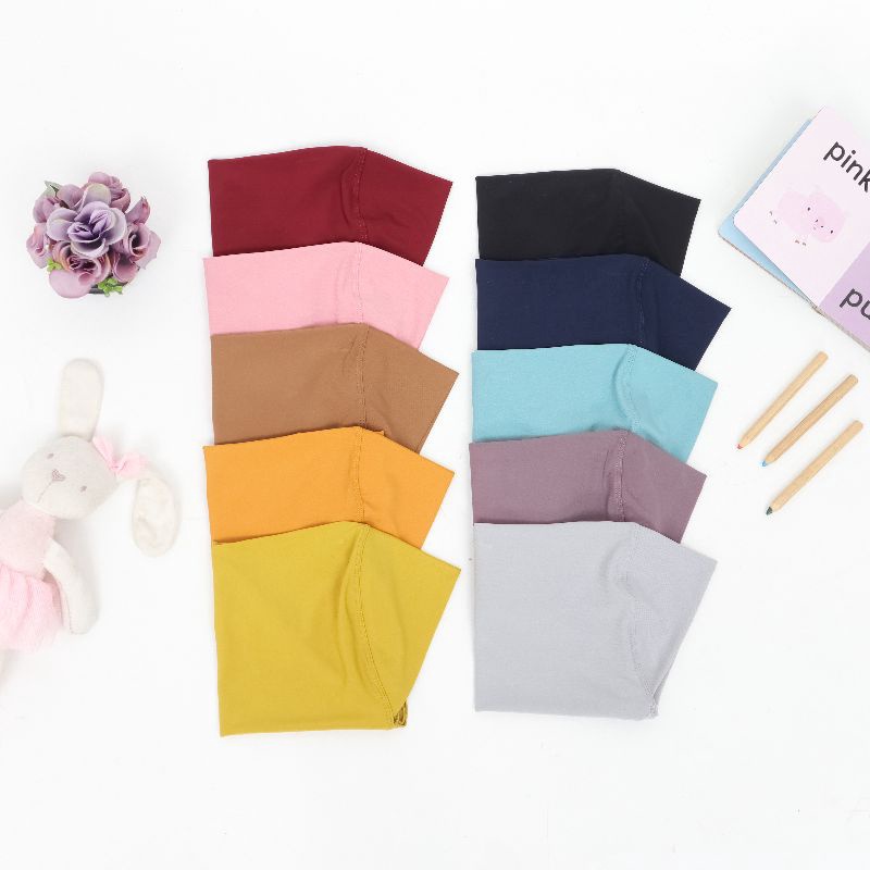 Best Product HIJAB BALITA POLOS ORIGINAL BASIC DZAKIRA 3T