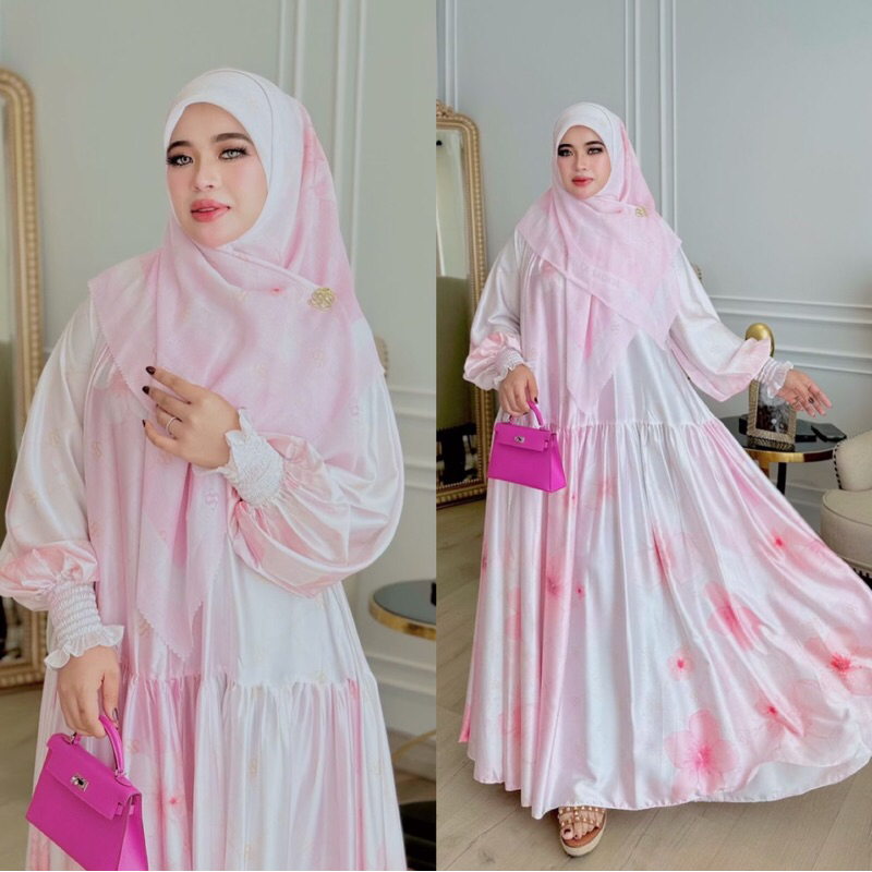 DRESS SET HIJAB ALARA BY SHELLASAUKIA ORIGINAL