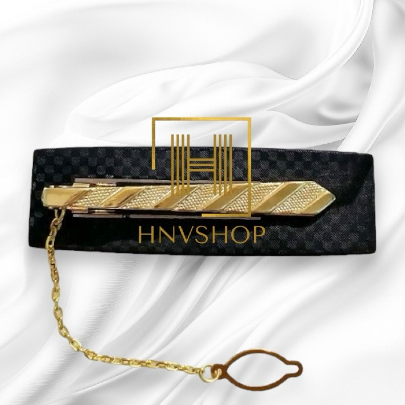 Penjepit Dasi / Jepit Dasi Gold Silver