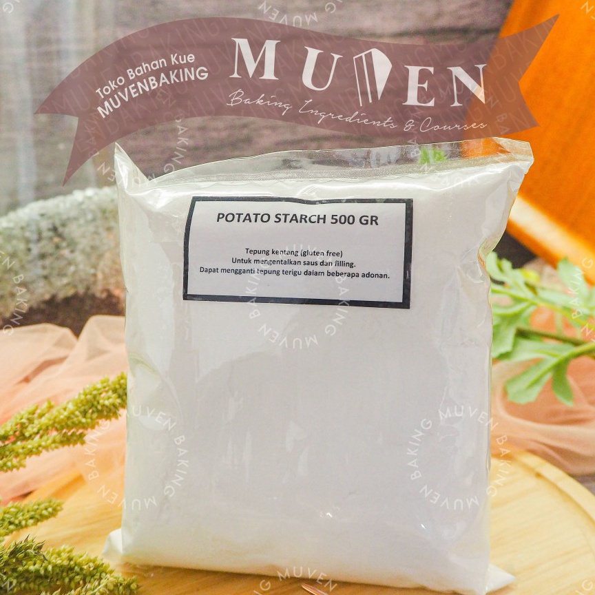 

VIRAL TEPUNG PATI KENTANG POTATO STARCH 5 Gr KUALITAS PREMIUM IMPORT
