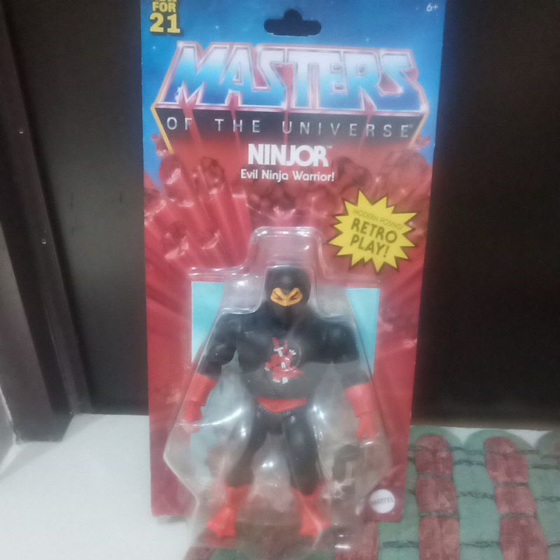 ninjor mattel masters of universe evil ninja warrior