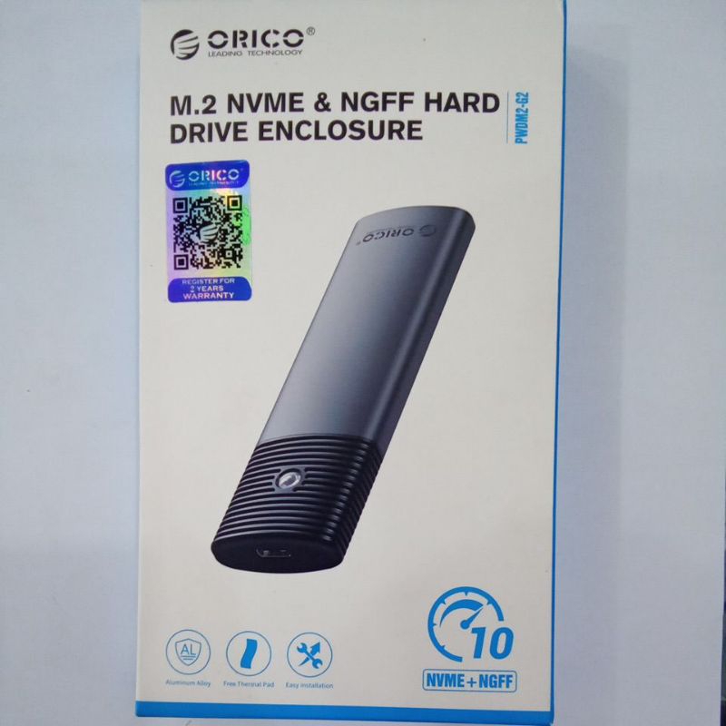 Orico enclosure m.2 NVME