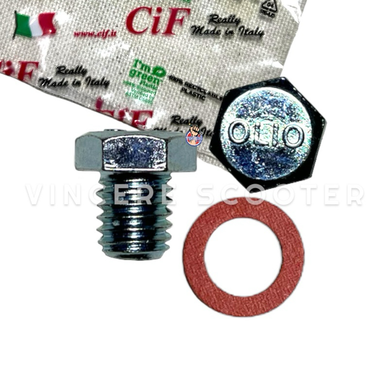 Baut Tap Oli Olio CIF Vespa VBA VBB VNB VGLA/B Kongo Super Sprint PTS PX