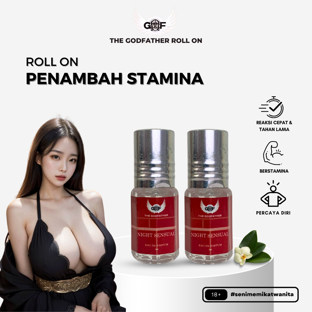 BELI 1 GRATIS 1 THE GODFATHER PARFUM ROLL ON Penambah Stamina Penambah Durasi Sex Obat Kuat Pria Tah