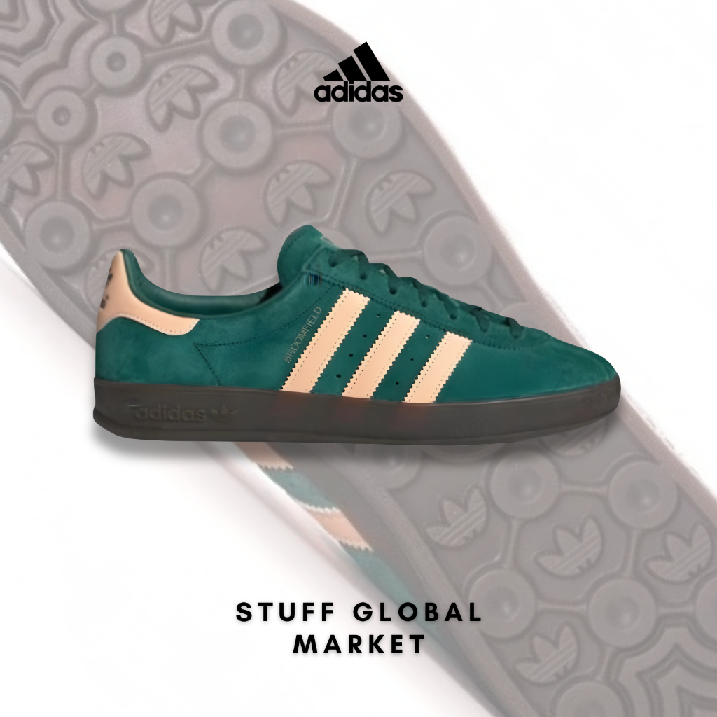 Sepatu Pria Adidas Broomfield Mens Sneakers Shoes - Green