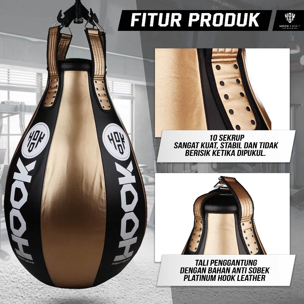 Samsak Tinju Teardrop Heavy Bag, Samsak Uppercut, Samsak Gantung, Samsak Tinju Gantung, Sansak