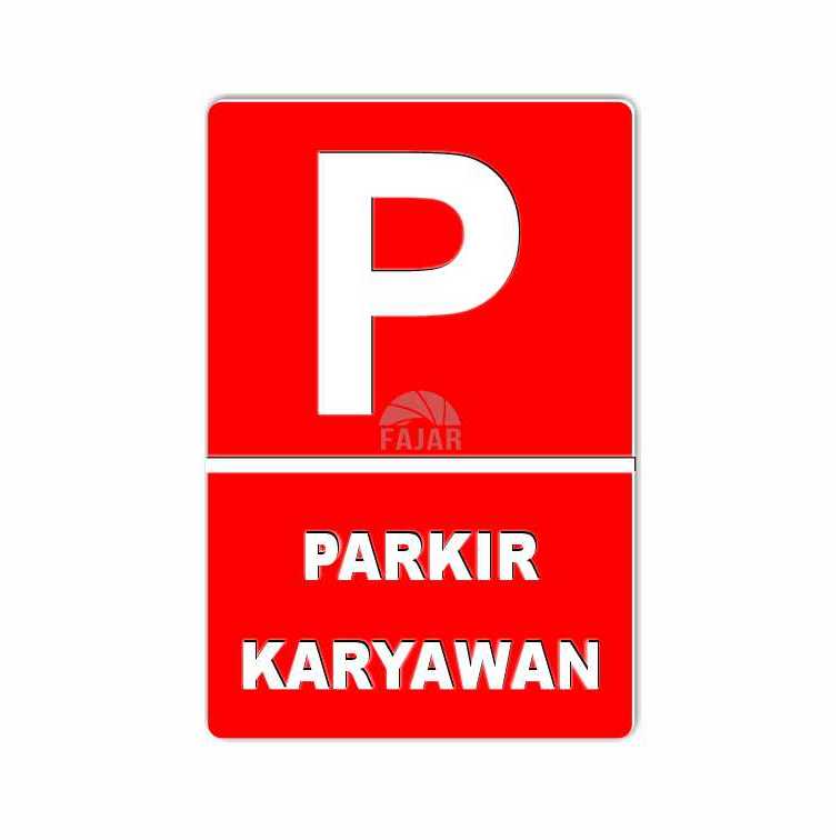 

Signage Parkir Karyawan 20x30cm Akrilik
