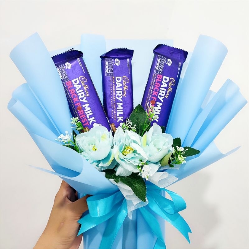 

BUKET CADBURY DAIRY MILK BESAR 62gram || kado valentine/Bouquet cokelat