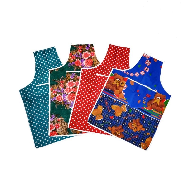 Celemek Masak Motif | Celemek Kain