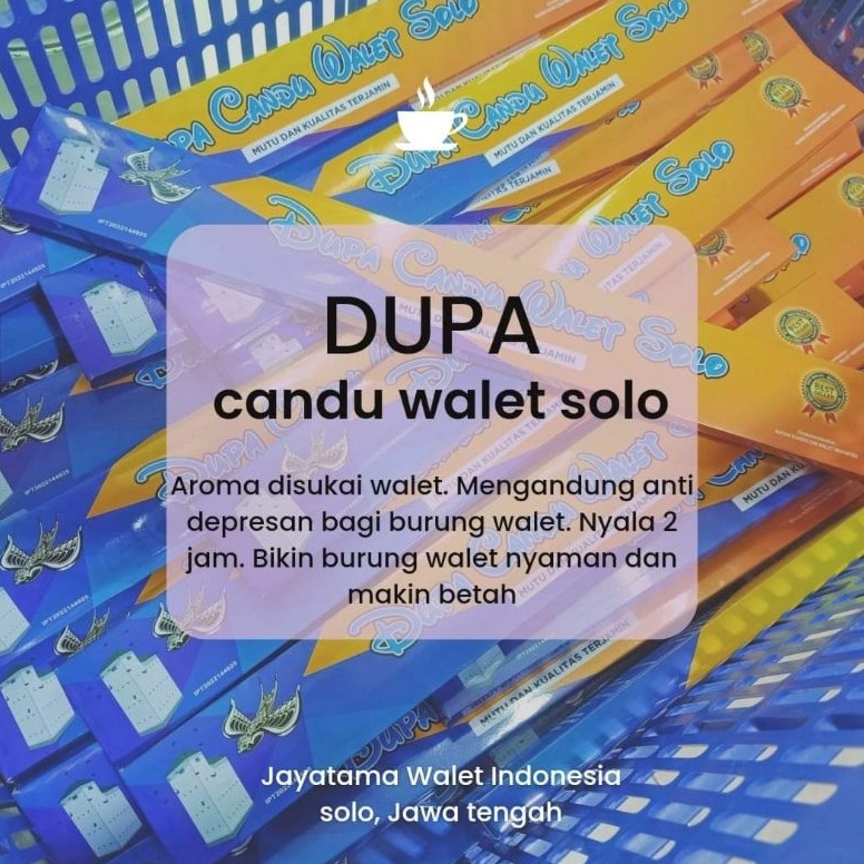 KODE X56H Dupa Candu Walet Solo  Dupa Pemikat Aroma Candu Walet Solo