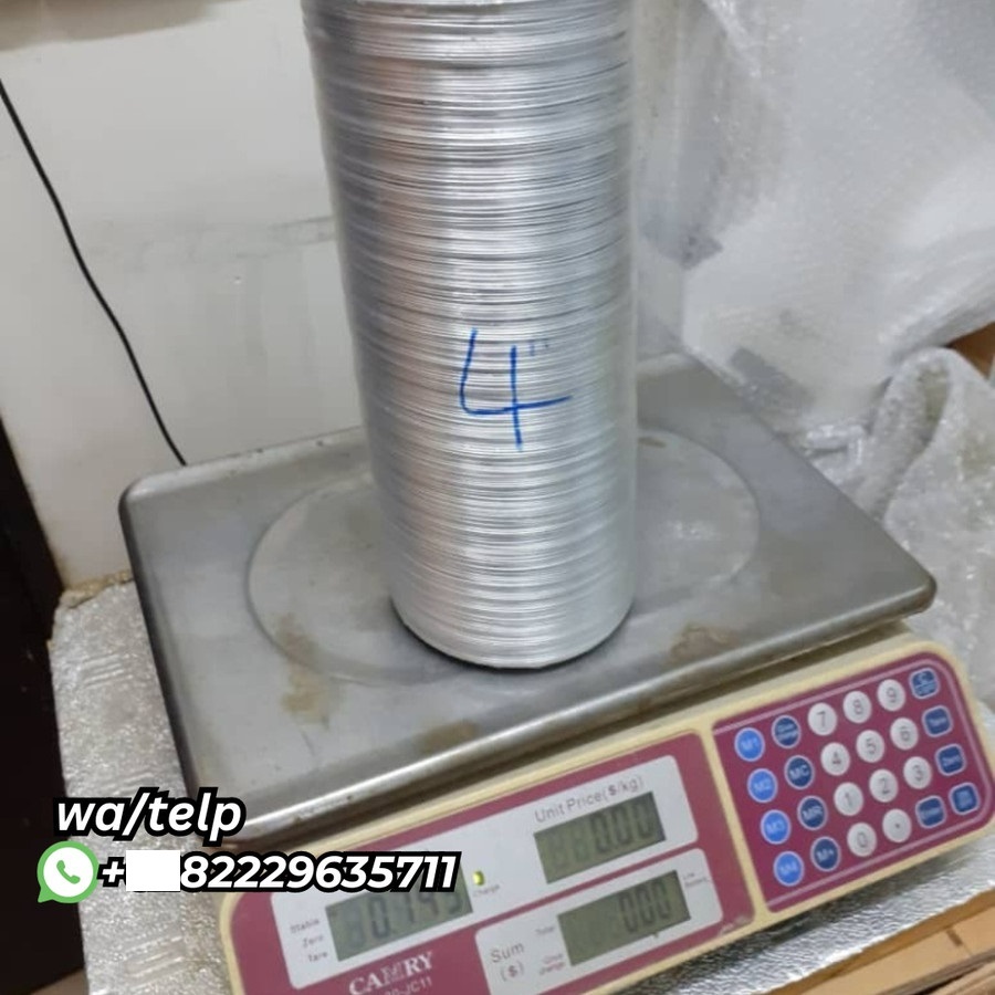 superflex Selang Ducting Aluminium Saluran Fleksibel duct Ventilasi AC