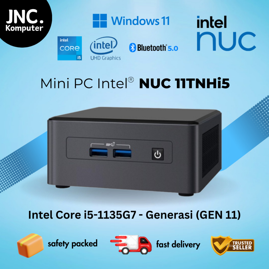 Mini PC NUC Intel Core i5 NUC11TNHI5 GEN 11  +SSD +RAM