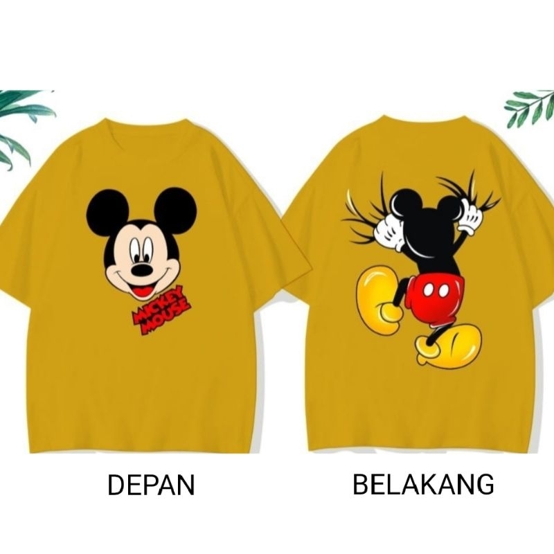 KAOSLAGI Kaos Karakter Wanita Kaos Mickey Mouse Kaos Mickey Wanita Kaos Lucu Wanita Kaos Mickey Mous