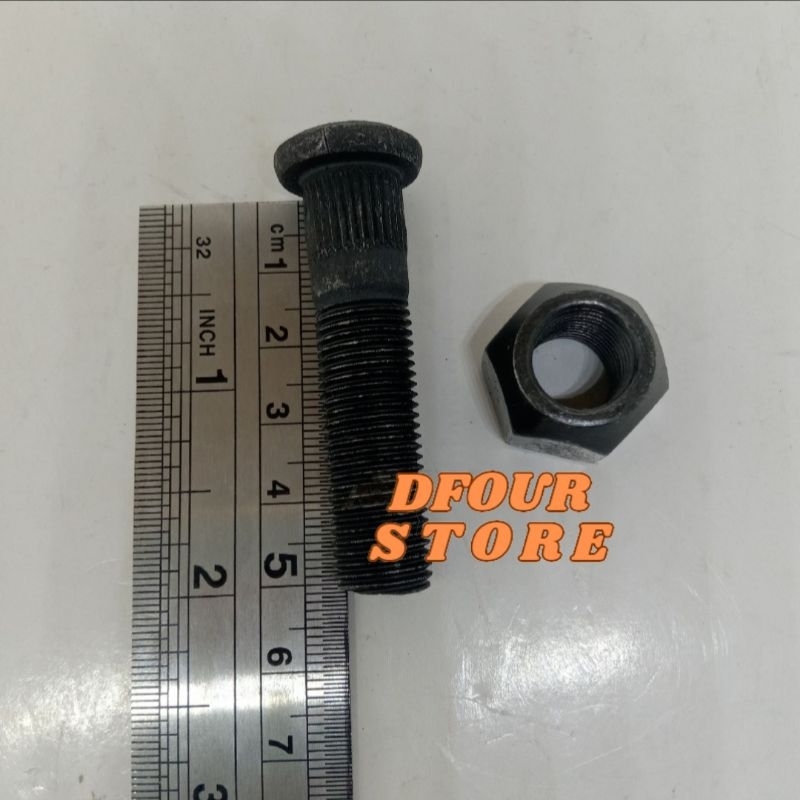 Baut Roda Panjang Hub Bolt Long Carry ST100 Extra Futura APV Harga Satuan