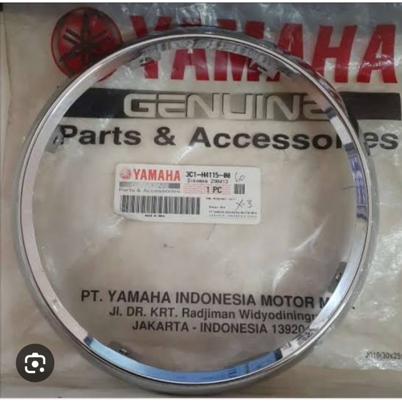 ring lampu depan vixion ori yamaha (lampu bulat)