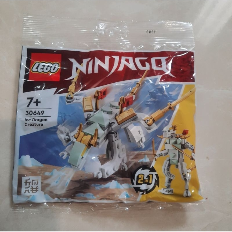 lego 30649 ninjago ice dragon creature