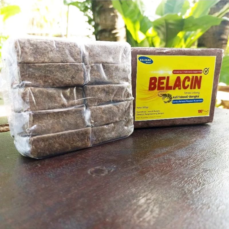 

Terasi Kering Bangka Super Belacin Bumbu Dapur 10pcs 200gram