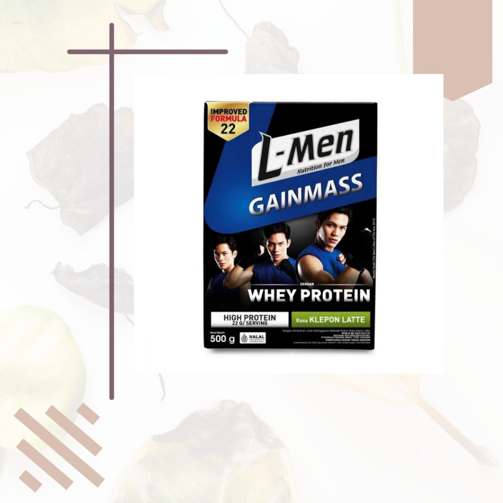 L-Men Gain Mass Klepon Latte 500gr