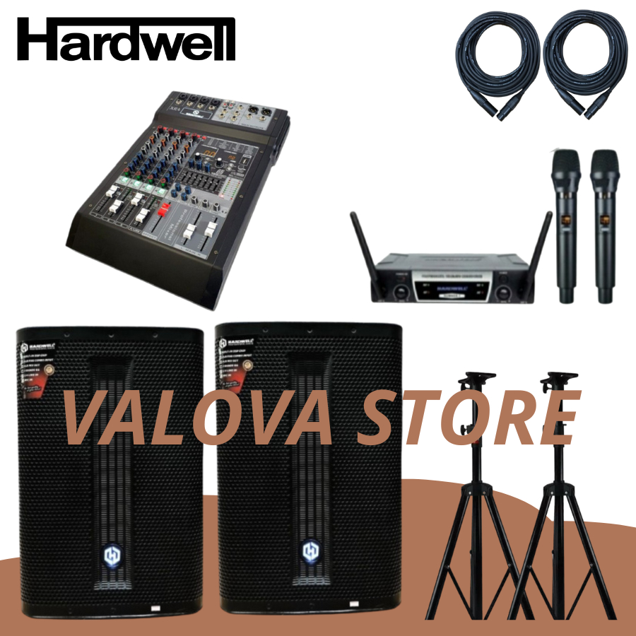 Paket 15 soundsystem outdoor HARDWELL Ultra 15 PRO + HARDWELL XR4
