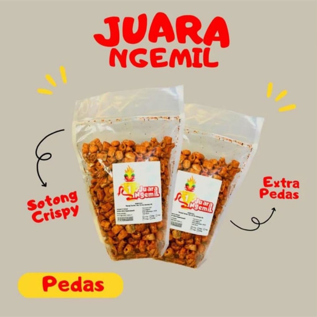

SOTONG GORENG PEDAS JUARA NGEMIL 100 GRAM