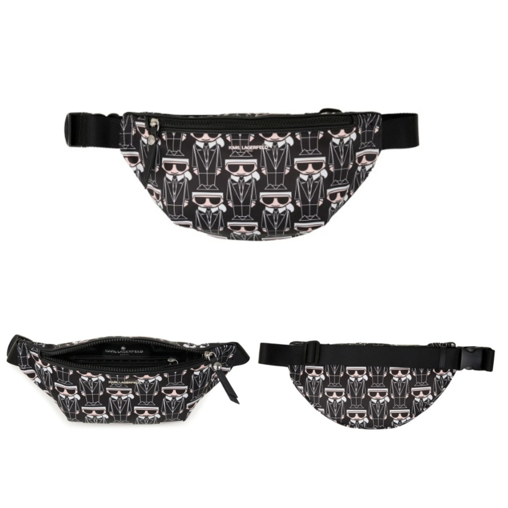 Tas KL Amour Belt Bag Black Multi sz 32x17cm