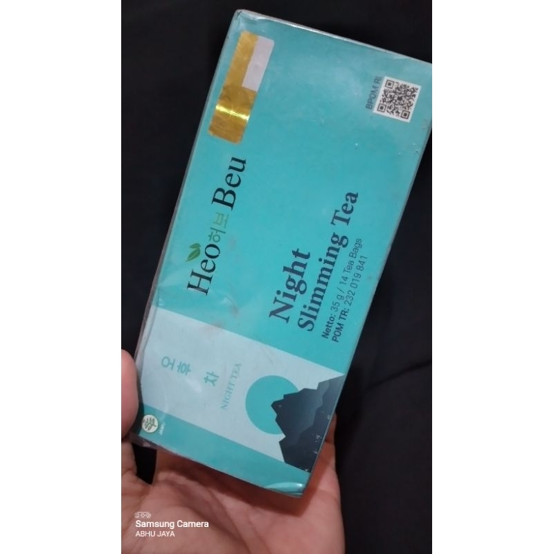 

Heo Beu night sliming tea 14tea bags