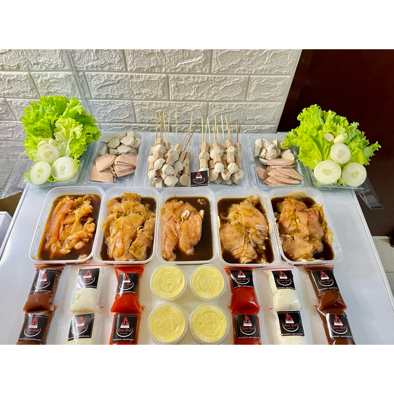 

PAKET CHICKEN RAME-RAME FOR 8PAX || PAKET GRILL || PAKET BBQ