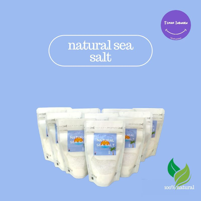 

GARAM LAUT NATURAL HALUS 150 GR || NATURAL SEA SALT FINE