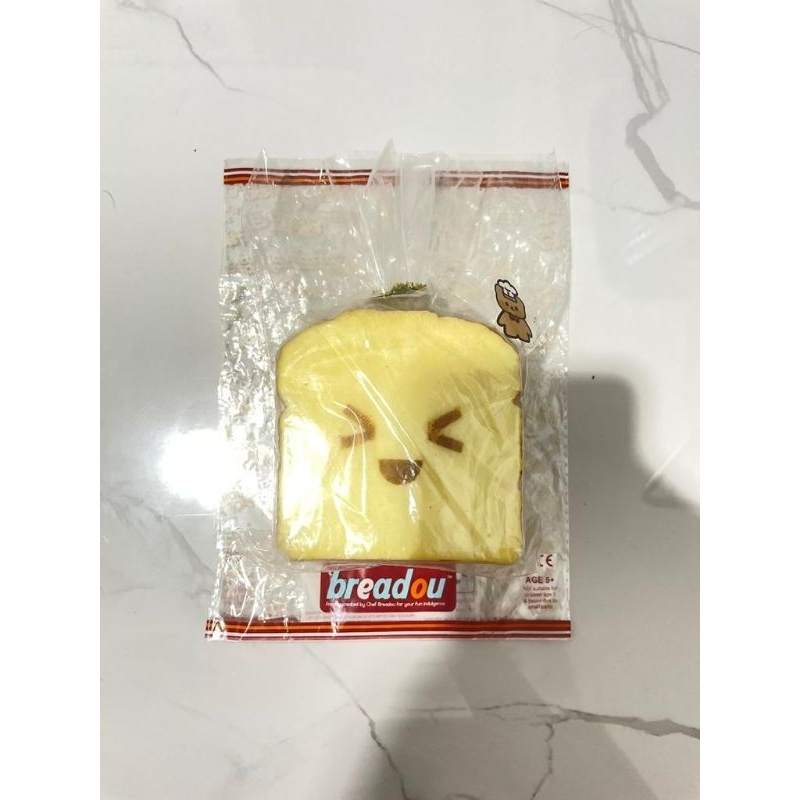 squishy preloved licenced breadou toast