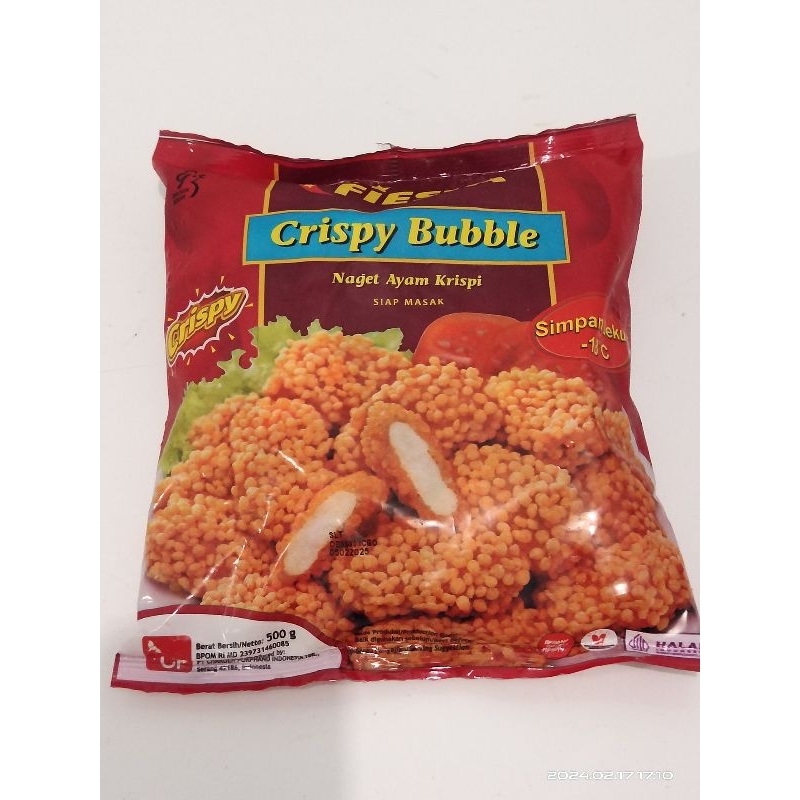 

Fiesta Nugget Ayam Krispi Crispy Bubble 500 gram