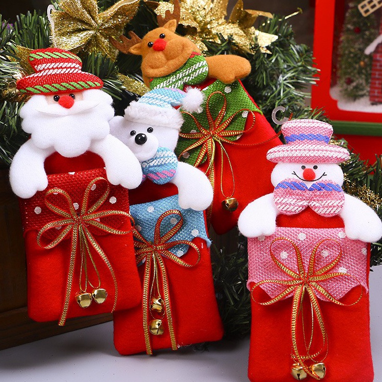 

COD NEWPRODUCT XGBA gift bag kantong amplop flanel amplop angpao