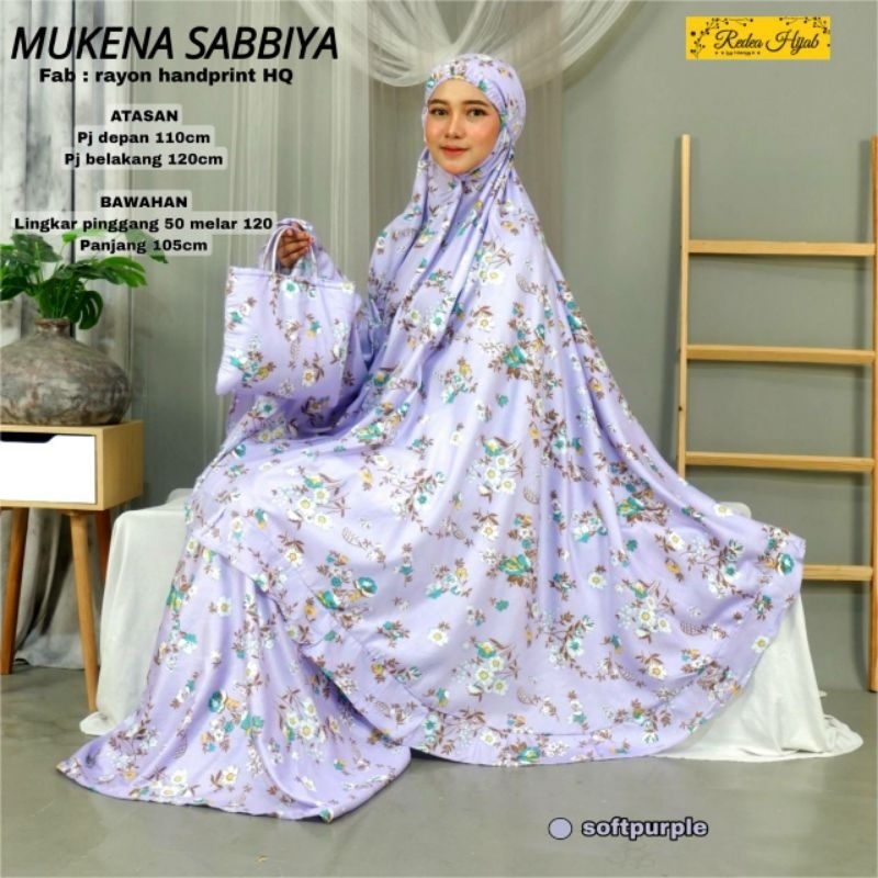 Mukena sabbiya//mukena//peralatan sholat//mukena murah