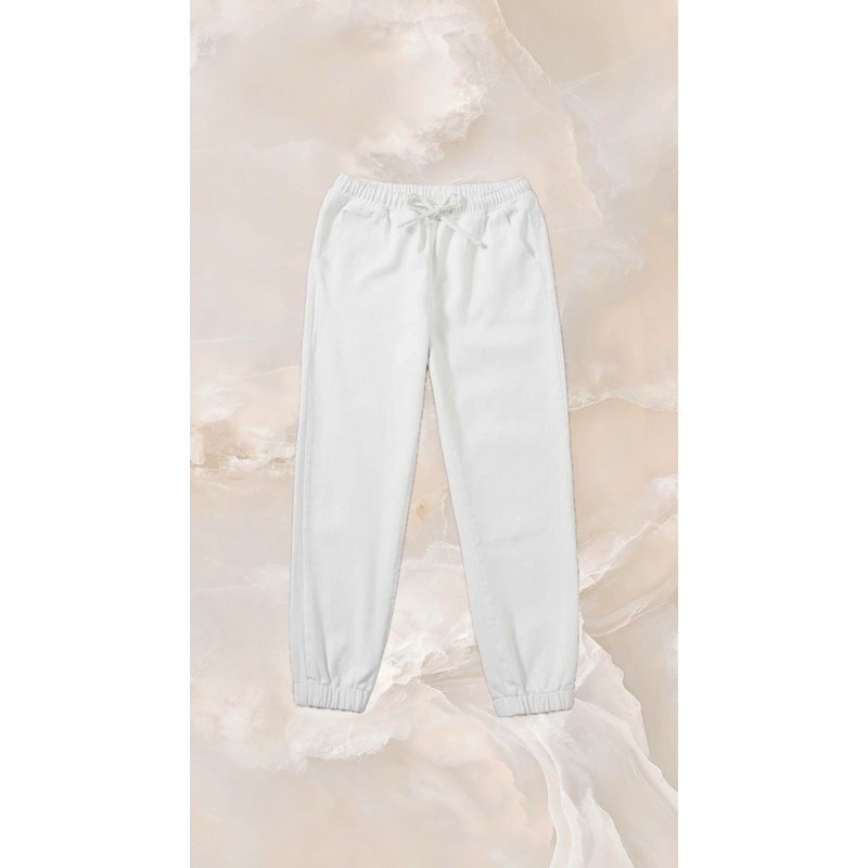 Joger pants putih