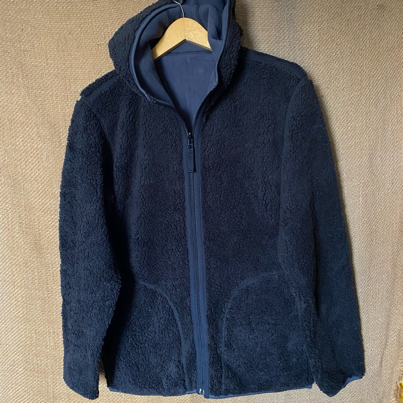 Uniqlo Reversible Fluppy Yarn Fleece Jacket Man