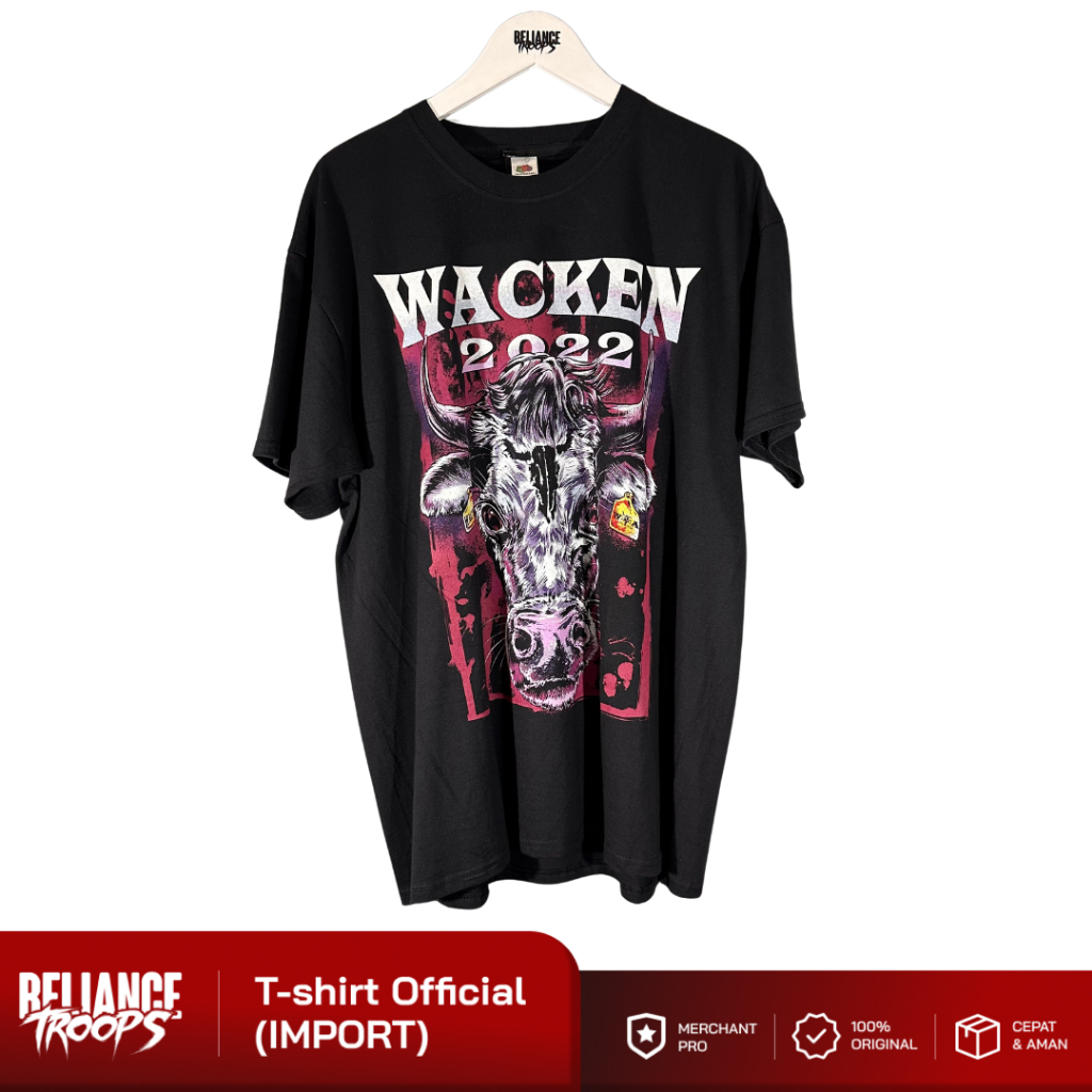 T-shirt Official | Wacken 2022 - WOA