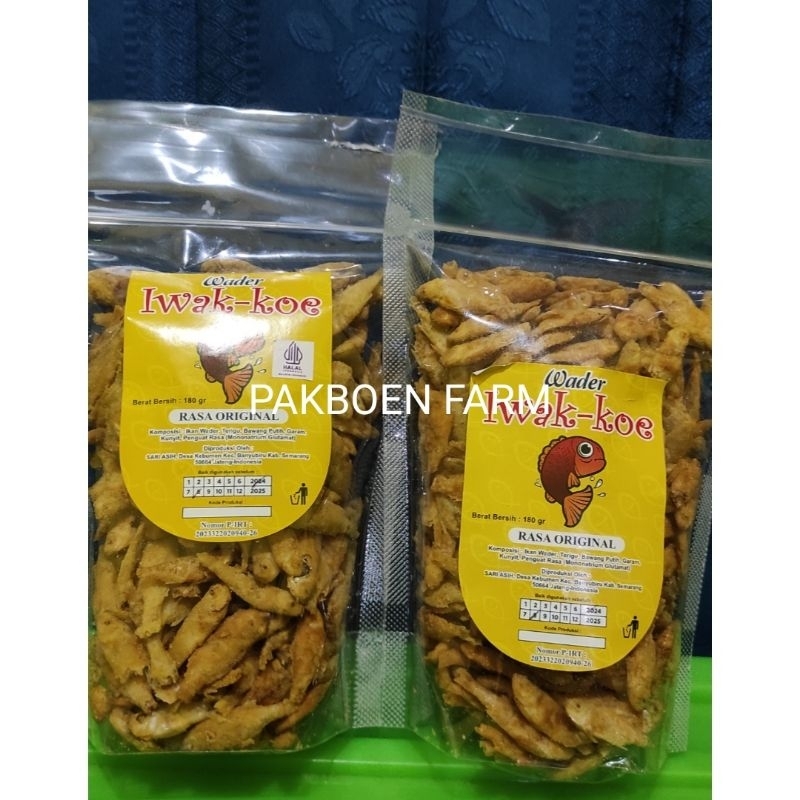 

Wader Goreng iWAK KOE Asli Rasa ORIGINAL (Bukan REPACK)