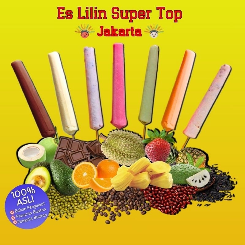 

ES LILIN SUPER TOP JAKARTA - TANPA PENGAWET - FRESH - HOMEMADE