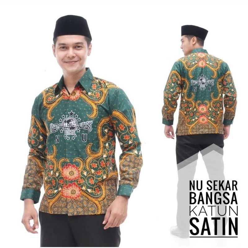 Kemeja Batik NU Sekar Bangsa Nahdlatul Ulama