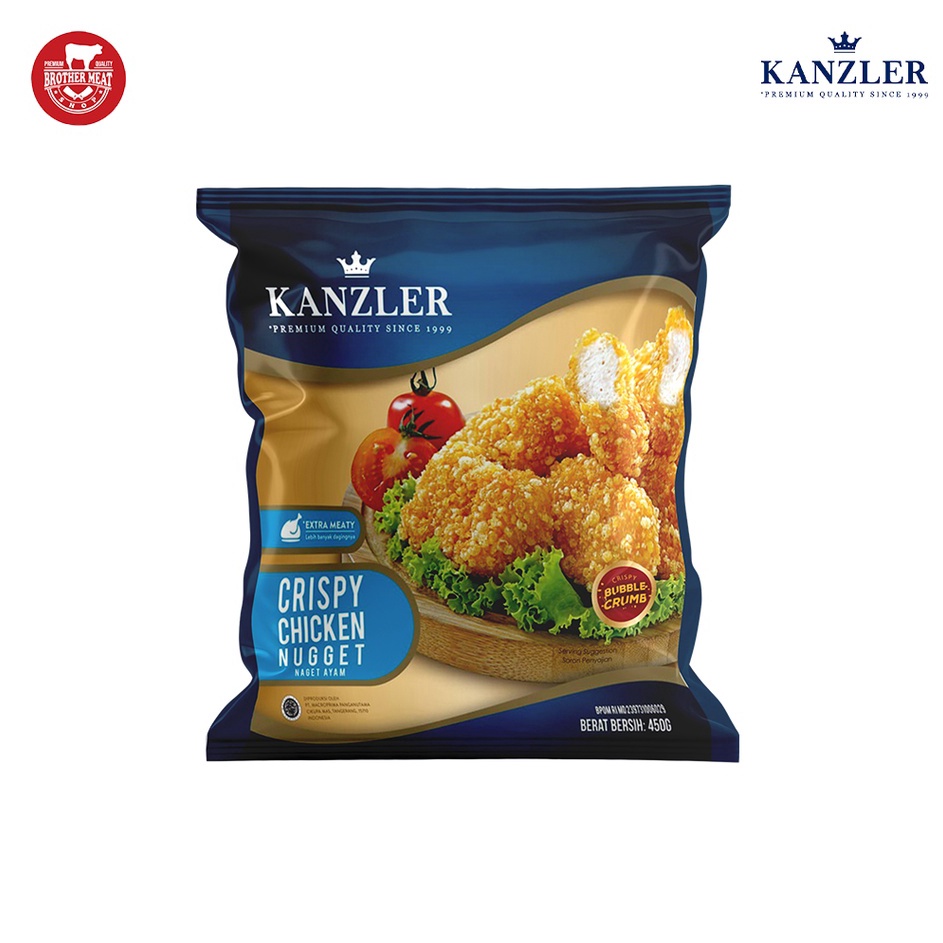 

Terbaru Kanzler Crispy Chicken Nugget 45gr