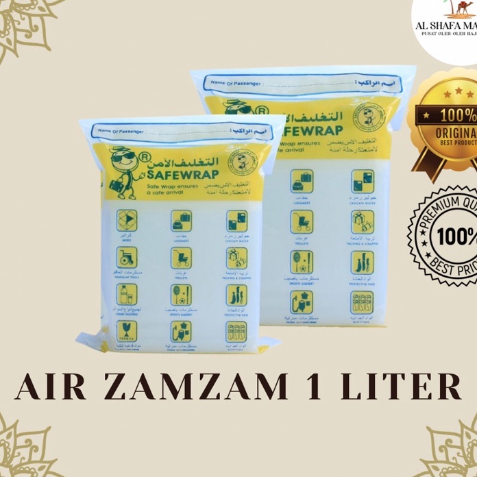

V44859 Air Zamzam 1L Asli Original