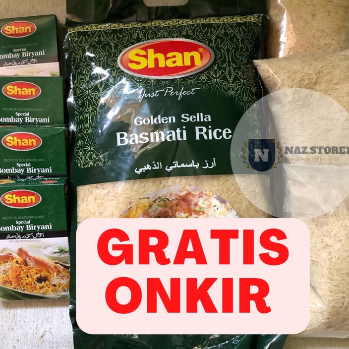 

XC26619 Promo Paket Nasi Biryani Beras Basmati 1Kg 1 Kotak Bumbu Nasi Biryani