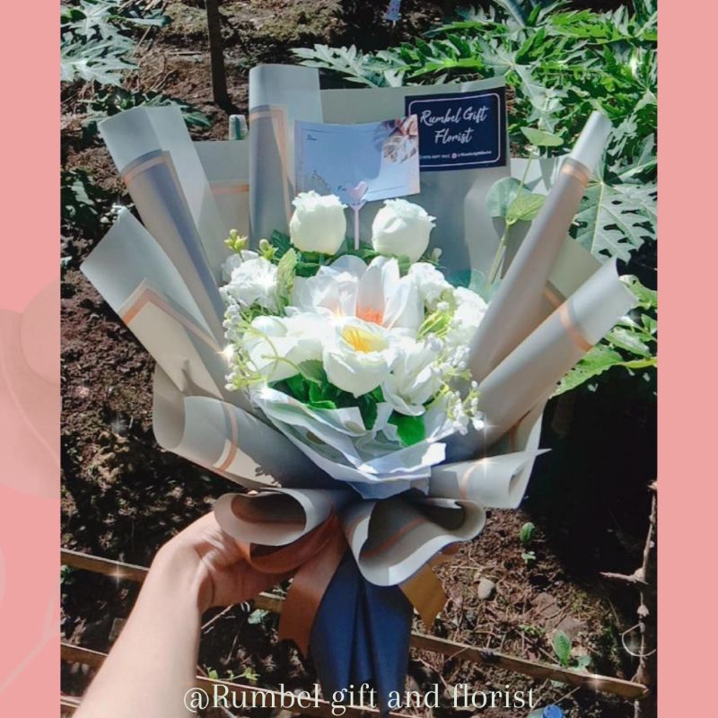 bucket bunga palsu/buket bunga artificial buket bunga murah malang bisa ambil ditoko