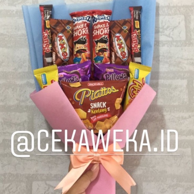 

77 Bouquet Snack BISA DIKIRIM DIHARI YANG SAMA Bucket Snack Buket Jajanan Termurah